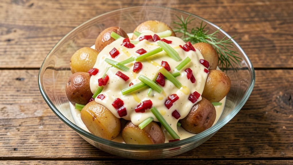 Betty Crocker Classic Potato Salad Recipe: Vinegar-Kissed Tang and Fluffy Pink Hearts