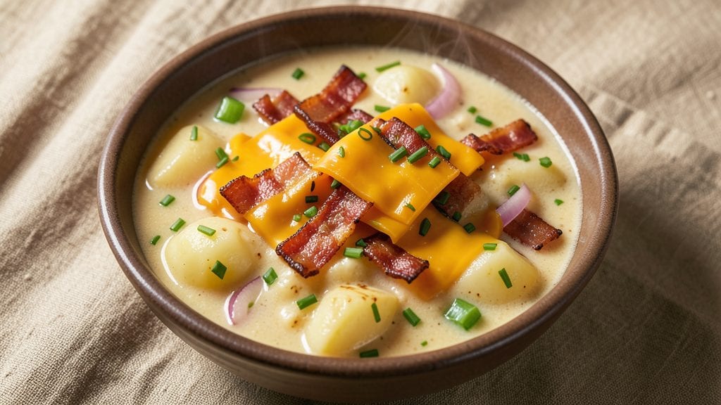 Betty Crocker Loaded Potato Soup Recipe: Creamy, Cheesy Swirls in One Pot