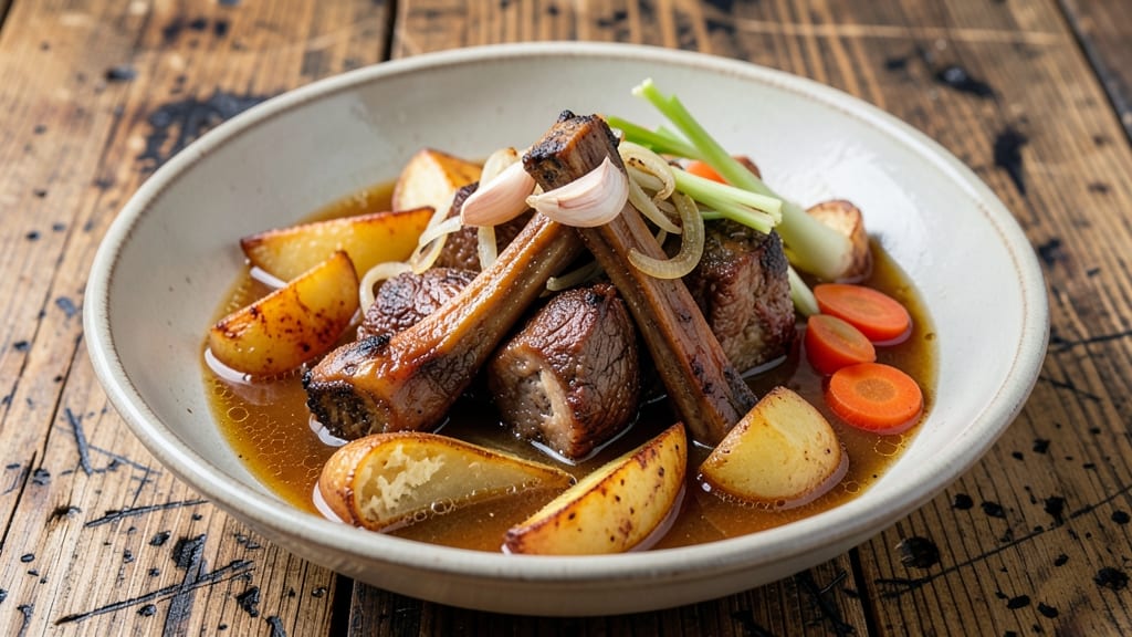 Boiled Neck Bones and Potatoes Recipe: Savory Broth-Braised Comfort in One Pot