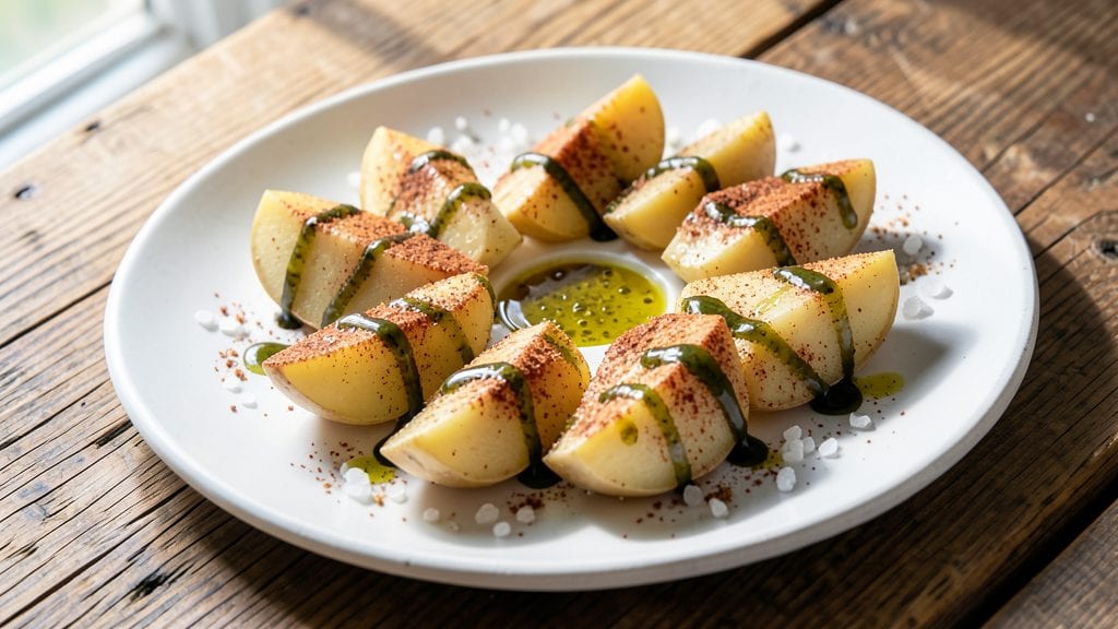 Canned Whole Potatoes Recipe: Vinegar-Kissed Crisp Wedges in 20 Minutes