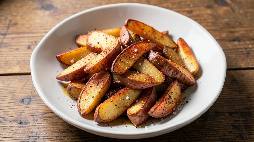 Copycat KFC Potato Wedges Recipe: Vinegar-Kissed Crunch With Fluffy Pink Hearts