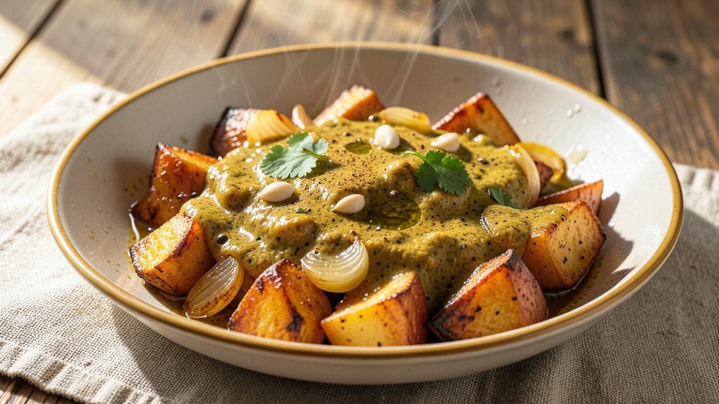 Curried Potatoes Recipe: Fragrant Turmeric and Coconut One-Pan Delight