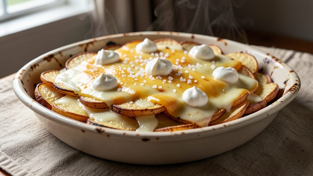 Delmonico's Copycat Potatoes Bake Recipe: Golden Crust, Cheesy Pull-Apart Magic
