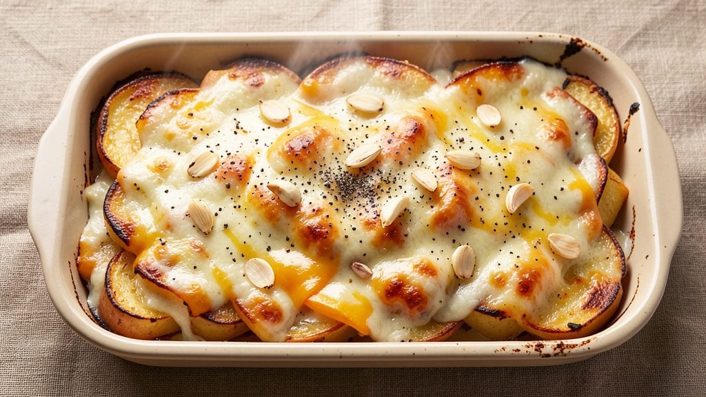 Emeril's Twice-Baked Potato Casserole Recipe: Cheesy Pull-Apart Magic with Herbed Crust