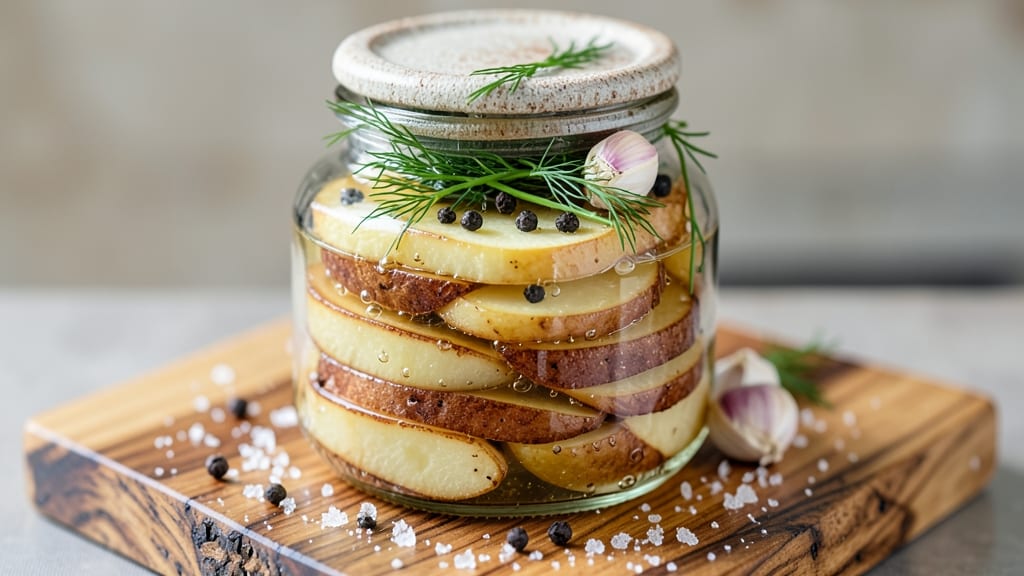Fermented Potatoes Recipe: Tangy, Crunchy Pickles in 7 Days
