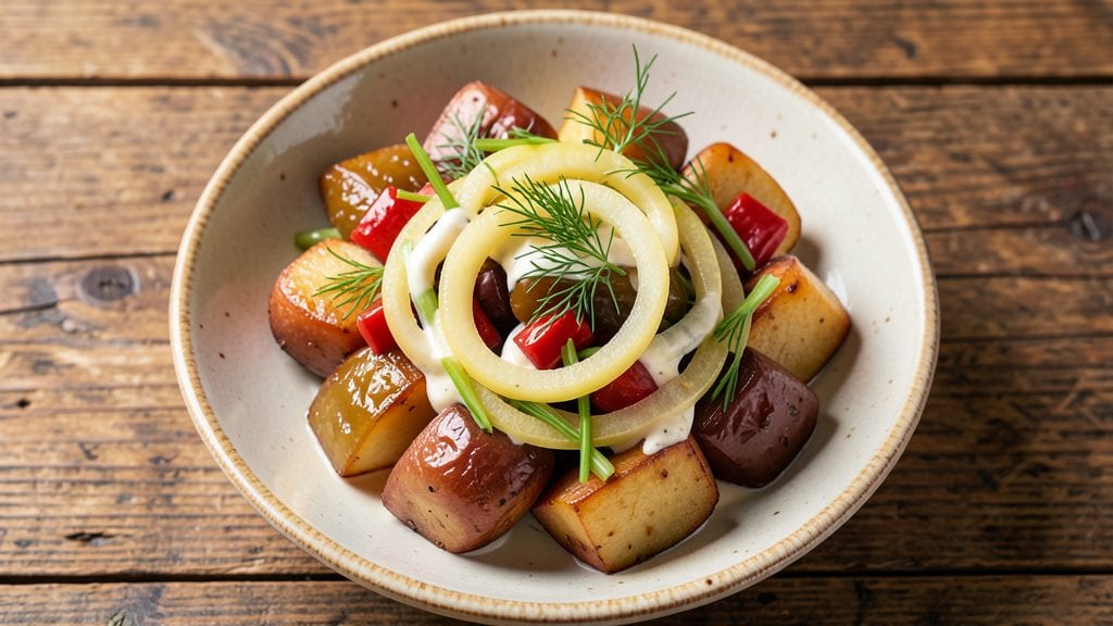 Grandma's Dill Pickle Potato Salad Recipe: Old-Fashioned Crunch Meets Tangy Zing