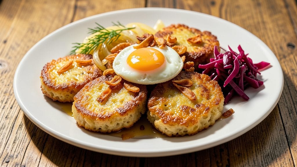 Grandma's Potato Latkes Recipe: Crispy Vinegar-Kissed Wedges With Fluffy Hearts
