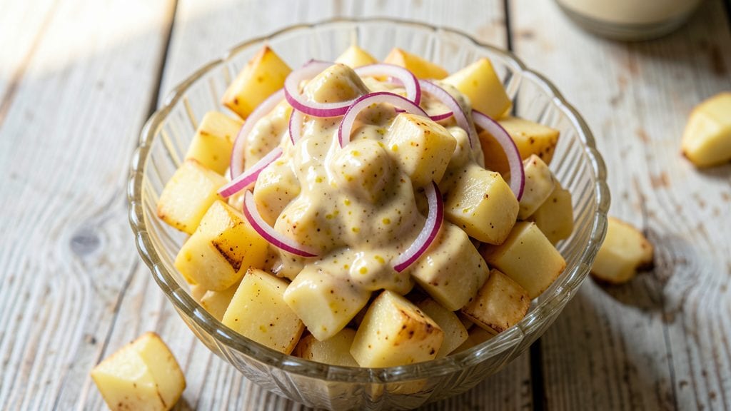 Grandma's Potato Salad Copycat Recipe: Nostalgic Creaminess With Crunchy Celery Bites