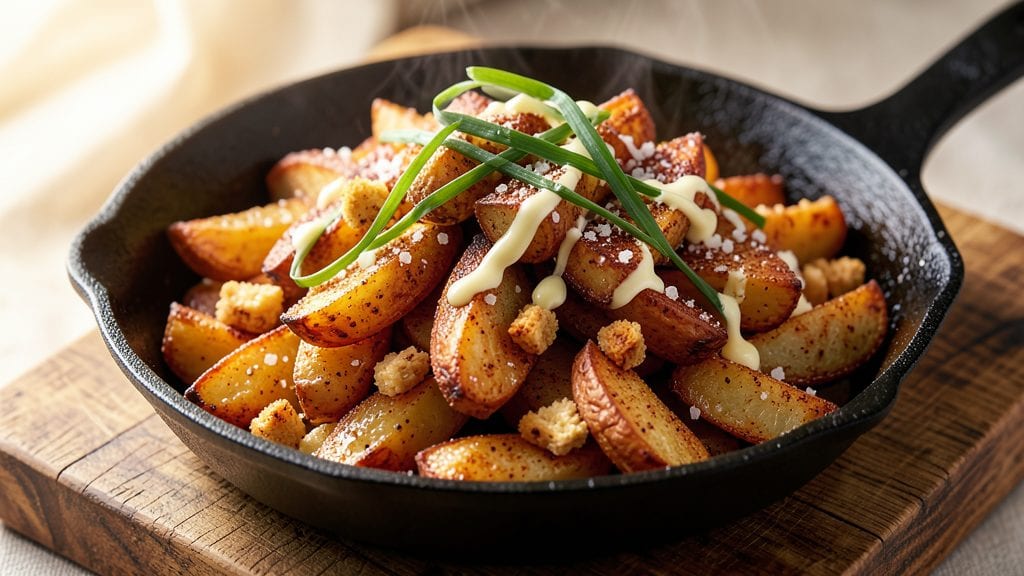 Heart Attack Potatoes Recipe: Crispy Vinegar-Braised Wedges With Fluffy Centers