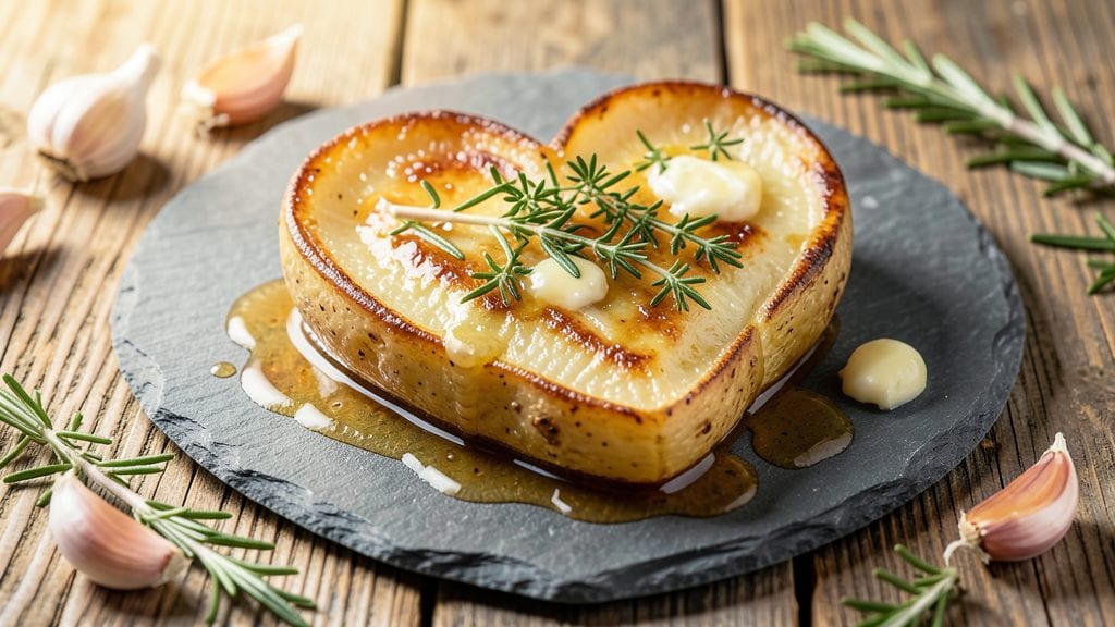 Heart Potatoes Recipe: Vinegar-Braised Crisp Edges and Fluffy Centers
