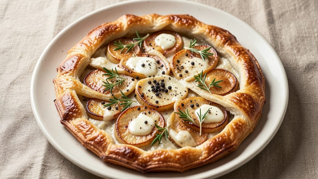 Ina Garten Potato Galette Recipe: Rustic Crust, Fluffy Pink Hearts