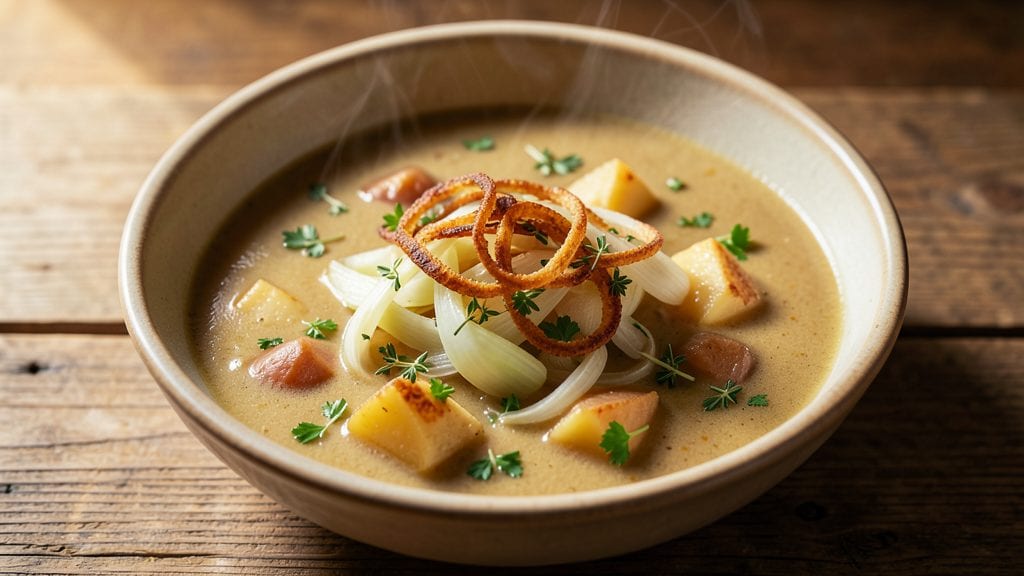 Jamie Oliver's Potato and Leek Soup Recipe: Velvety Smoothness With Herbs