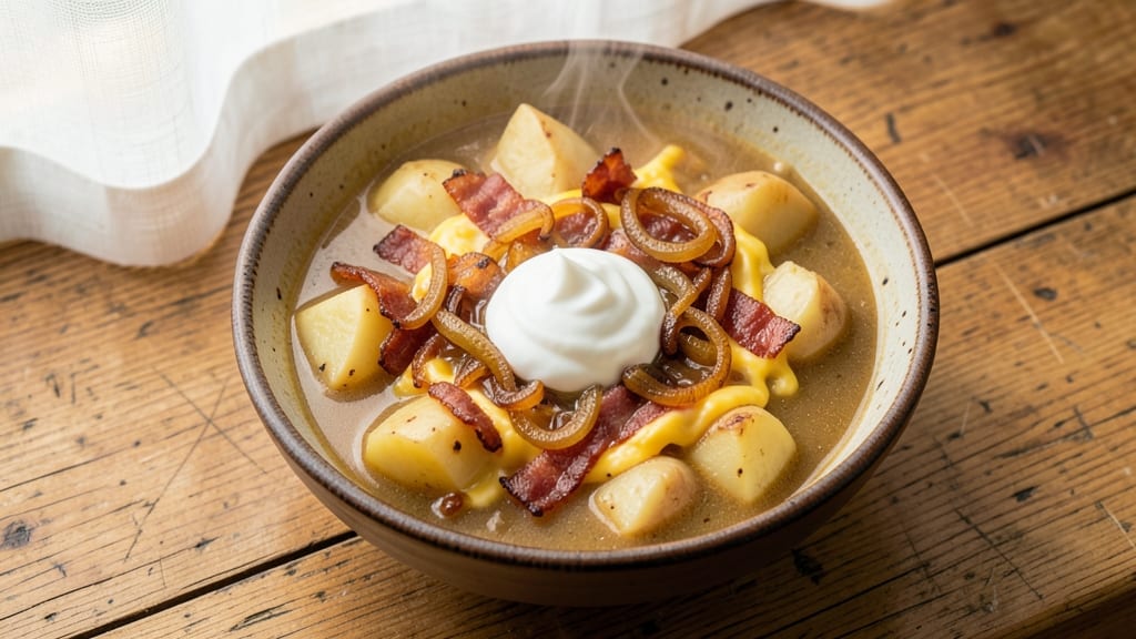 Jason's Deli Irish Potato Soup Copycat Recipe: Rustic Creaminess With Caramelized Onion Layers