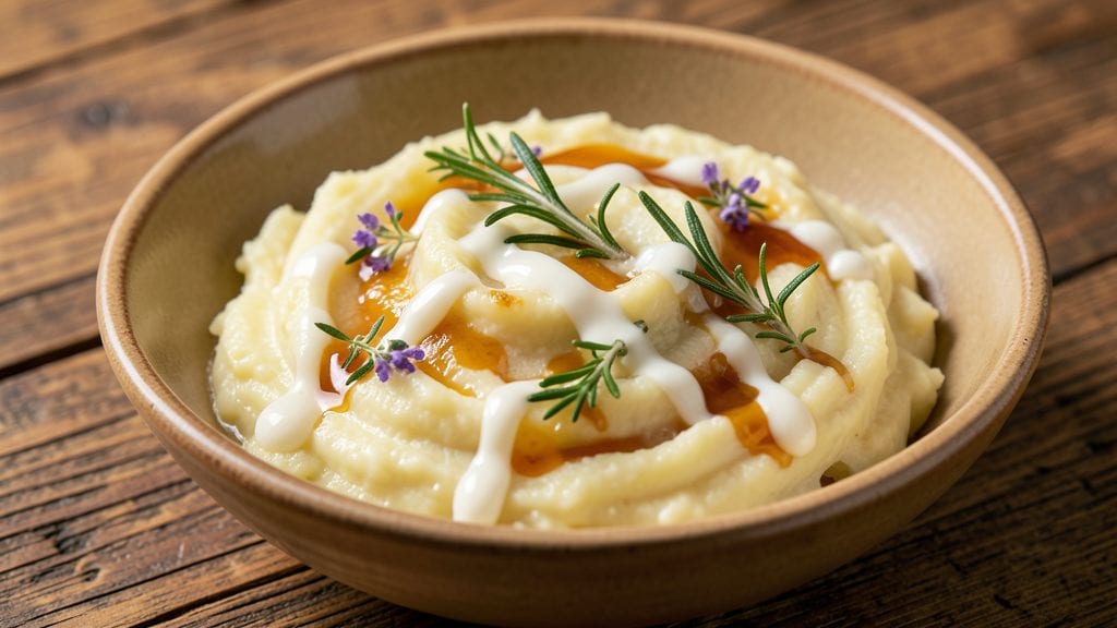 Jeff Mauro's Mom's Mashed Potato Recipe: Buttery Velvety Texture With Rustic Herb Depth