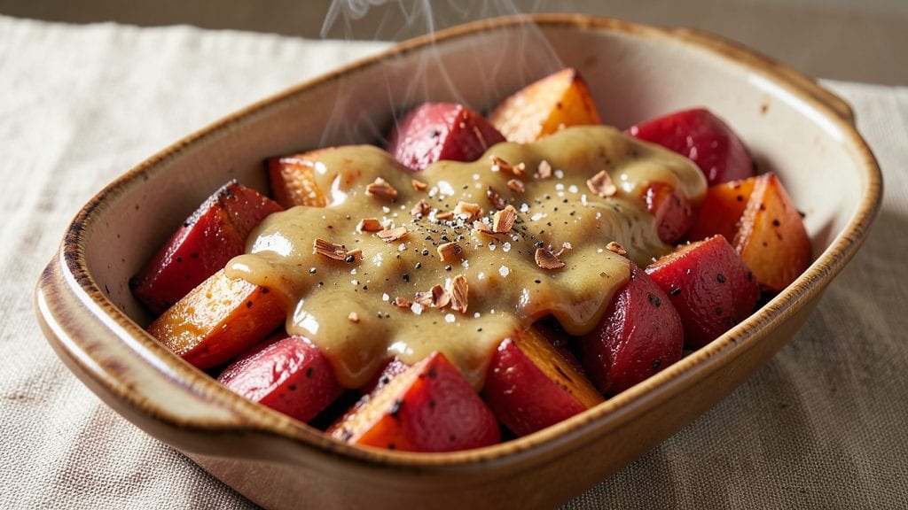 Lipton Onion Soup Red Potatoes Recipe: Vinegar-Braised Crispy Wedges With Savory Depth