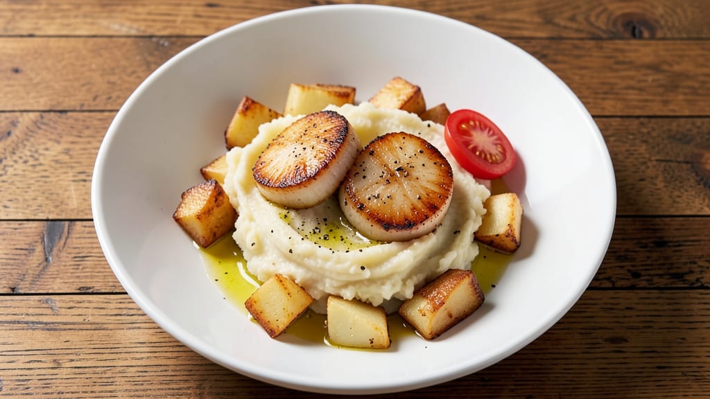 Martha Stewart's Scallop and Potato Recipe: Pan-Seared Elegance With Buttery Crisp