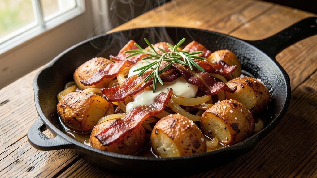 Mississippi Potatoes Recipe: Vinegar-Braised Crispy Crowns With Fluffy Hearts