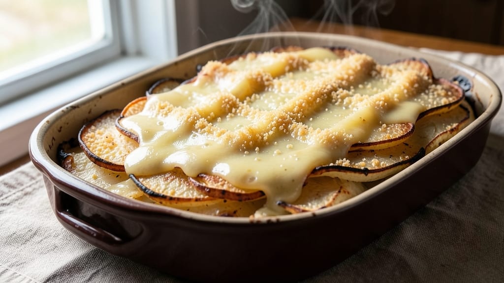 Betty Crocker's Original Scalloped Potatoes Recipe: Classic Comfort with Crispy Cornmeal Crowns