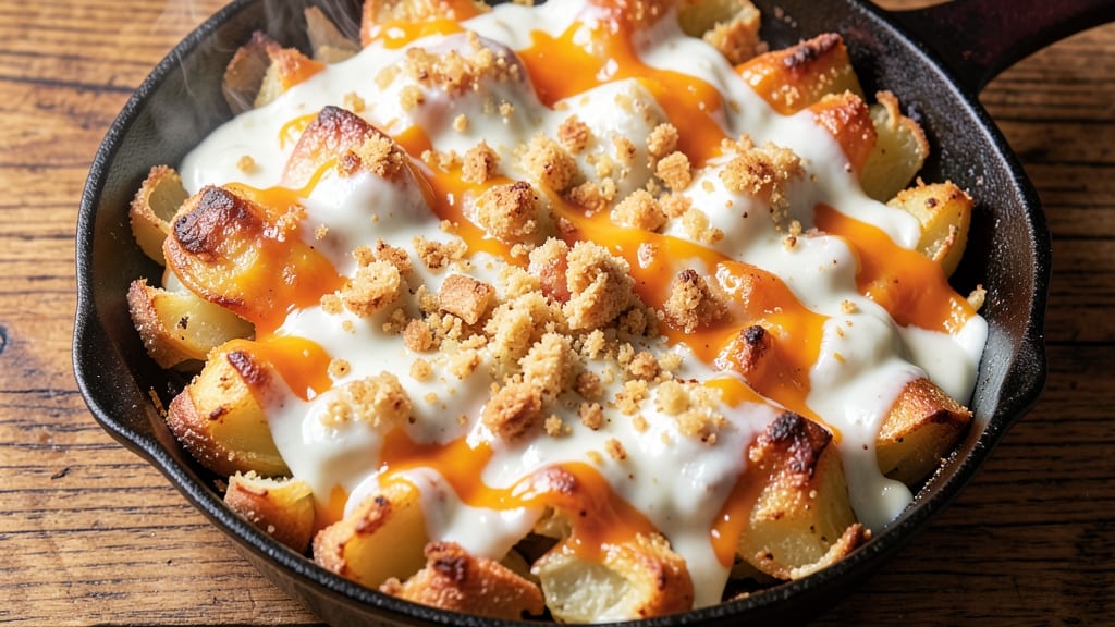 Paula Deen's Twice-Baked Potato Casserole Recipe: Buttery Cornmeal Crown Over Creamy Cheese Layers