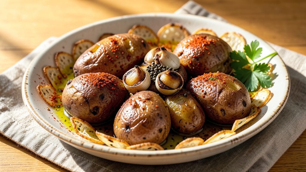 Portuguese Potatoes Recipe: Garlicky Olive Oil Roast With Paprika Depth
