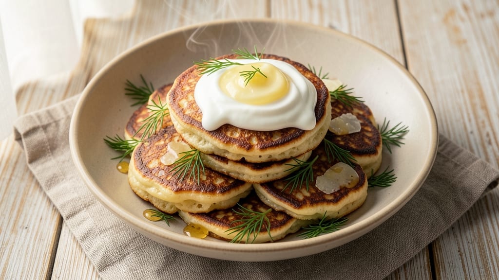 Russian Potato Recipe: Sour Cream and Dill Pan-Fried Gold